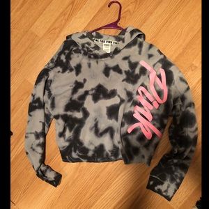 Victoria Secret Pink crop hoodie